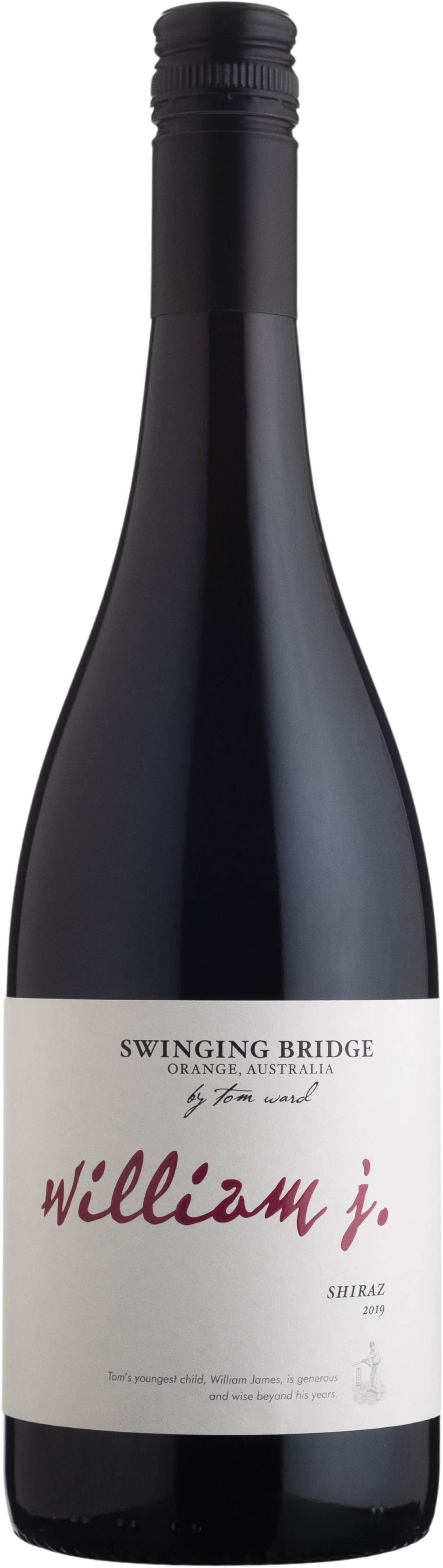 Swinging Bridge Tom Ward William J. Orange Shiraz 2019